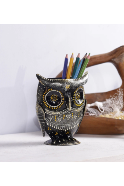 Multicolour Metal Pen Holder Multicolour Metal Pen Holder